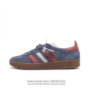 Adidas Originals Gazelle Indoor Retro Sneakers Classic Gum Sole Shoes