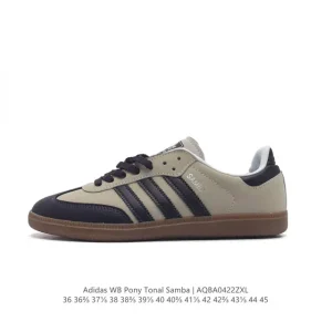 Adidas Wb Pony Tonal Samba Sneakers - Vintage Football Style