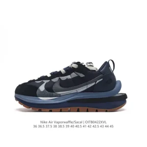 Nike Sacai Vaporwaffle Chukka Sneaker Black White DD1875-109
