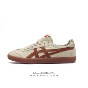 ASICS Tokuten Unisex Retro Running Shoes - Vintage Canvas Skate Shoes for Men and Women