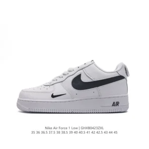 Nike Air Force 1 '07 Low White Leather Sneakers