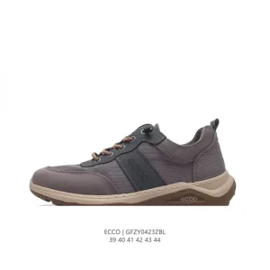 ECCO Men's Lightweight Breathable Sneakers - Casual Comfort Shoes