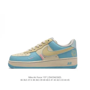 Nike Air Force 1 '07 Low White Leather Sneaker