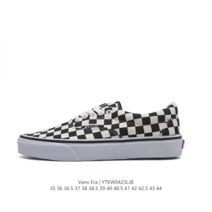Vans Era White Low Top Skate Shoes
