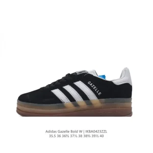 Adidas Gazelle Bold Women's Shoes - Retro Thick Sole Platform Sneakers