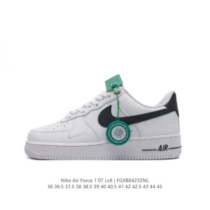 Nike Air Force 1 Low 07 White Leather Sneakers