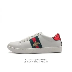 Gucci Tennis 1977 GG Canvas Sneaker with Embroidered Bee