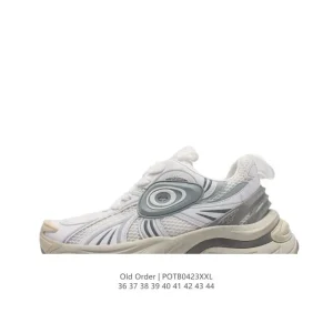 Old Order Chunky Sole Retro Sneakers - Unisex Breathable Mesh Running Shoes
