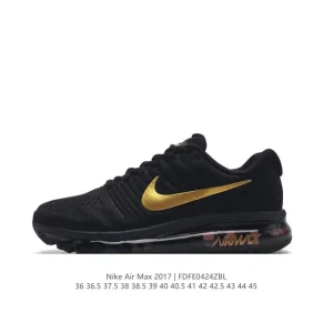Nike Air Max 2017 Men's and Women's Running Shoes with Full-Length Air Cushion