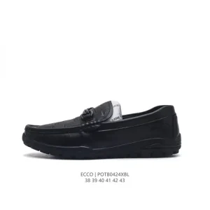 ECCO Men's Casual Sneakers - Lightweight Cushioned Lace-Up Shoes