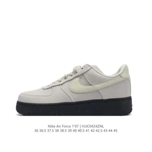Nike Air Force 1 Low 07 White Leather Sneakers