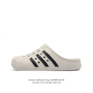 Adidas Adilette Clog Summer Fashion Comfortable Unisex Closed-Toe Slide Sandals