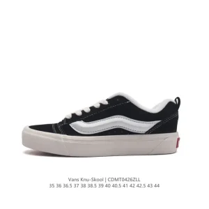 Vans Knu Skool VR3 LX Suede Fat Logo Retro Skate Shoes