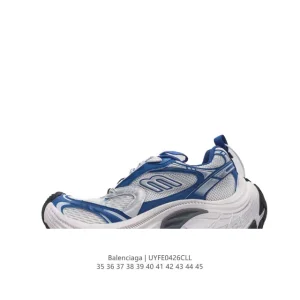 Balenciaga 10XL Cargo Sneaker White Royal Blue