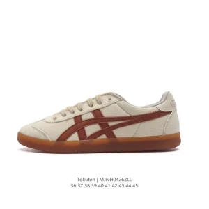 ASICS Tokuten Men's and Women's Retro Running Sneakers - Classic Low-Top Canvas Shoes for Streetwear and Casual Wear