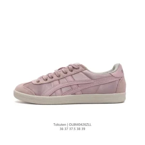 ASICS Tokuten Women's Retro Running Shoes - Classic Canvas Low-Top Sneakers