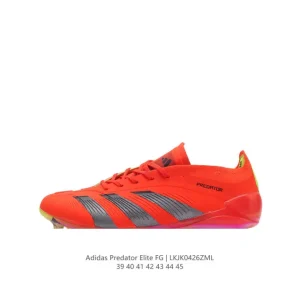 Adidas Predator 24 Elite Low FG Boots - Hard Natural Grass Soccer Cleats