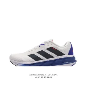 Adidas Adistar 1 Men's Thick Sole Running Shoes with Knit Mesh