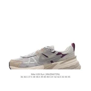 Nike V2K Run Retro Running Shoes - Vintage Style with Cushioning