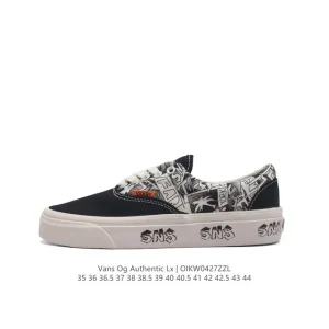 Vans Authentic Lx Low Top Canvas Skate Shoes Unisex Limited Edition