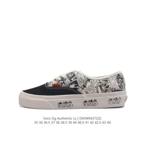 Vans Authentic Lx Low Top Unisex Skate Shoes
