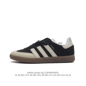 Adidas Samba OG Shoes Classic White Leather Sneakers