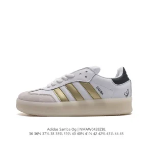 Adidas Samba Xlg Thick Sole Retro Casual Shoes