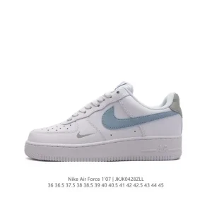 Nike Air Force 1 '07 Low White Leather Sneakers