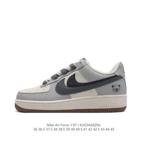 Nike Air Force 1 Low Casual Sneakers with Full-Length Air Cushion
