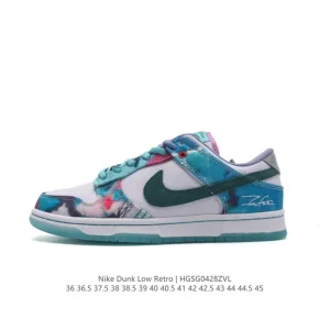 Nike Dunk Low Retro Vintage Basketball Sneakers