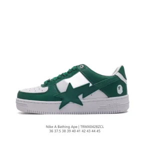 Bape x Nike Air Force 1 Sta Low Camo Sneakers