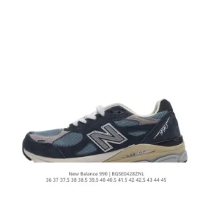 New Balance 990 V3 Made in USA Grey Premium Running Shoe