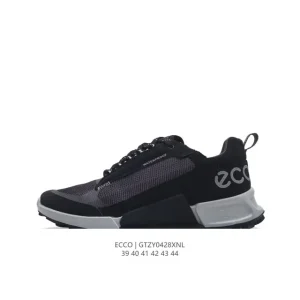 ECCO Men's Casual Sneakers - Lightweight Breathable Dad Shoes with Air Cushion