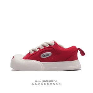 Ouder Smiling Face Canvas Shoes - 2023 Spring Summer New Collection