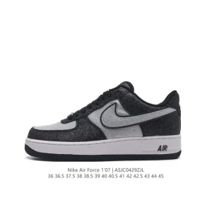 Nike Air Force 1 Low 07 White Leather Sneakers for Men and Women