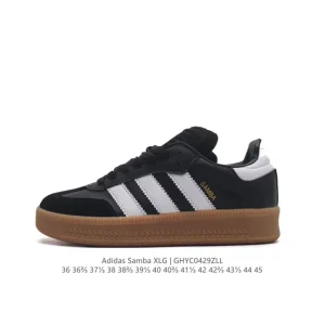 Adidas Samba Xlg Thick Sole Retro Style Sneakers