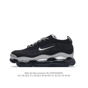 Nike Air Max Scorpion FK Sneakers with Full-Length Air Unit and Thick Sole Design