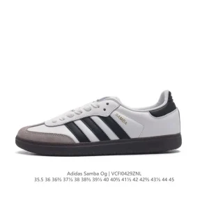 Adidas Originals Samba OG Shoes Classic White Leather Sneakers