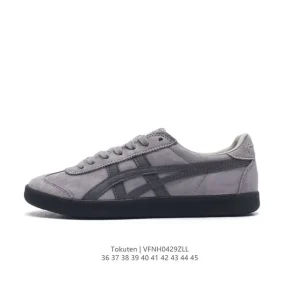 ASICS Tokuten Unisex Retro Running Shoes - Classic Canvas Low-Top Sneakers for Men and Women