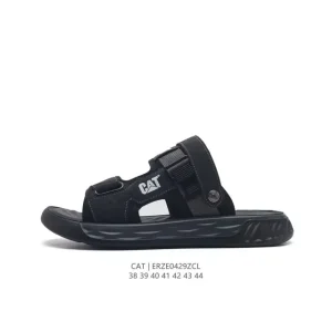Cat Men's Outdoor Hiking Sandals - Premium Leather Adventure Footwear
