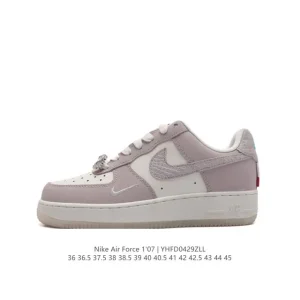 Nike Air Force 1 '07 Low White Leather Sneakers