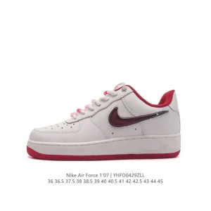 Nike Air Force 1 '07 Low White Gum Sole Casual Sneakers