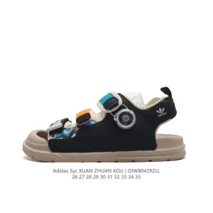 Adidas Kids Slippers & Sandals with Rotating Buckle and Removable Strap