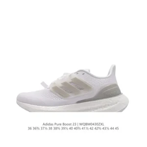 Adidas Pureboost 23W Lightweight Breathable Running Shoes for Men and Women