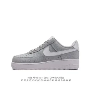 Nike Air Force 1 '07 Low White Leather Sneakers