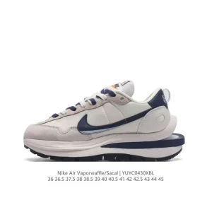 Sacai x Nike Waffle Woven Collaboration Sneakers - LeBron James Worn
