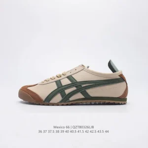 ASICS Onitsuka Tiger Mexico 66 Classic Leather Sneakers