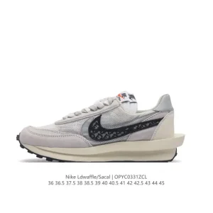 Nike Sacai Waffle LDV Double Swoosh Running Shoes