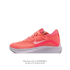 Nike Zoom Fly 4 Women's Running Shoes with React Foam and Carbon Plate