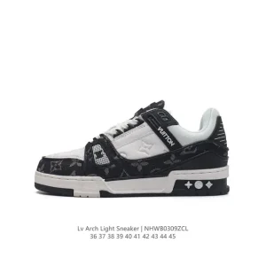 Louis Vuitton Trainer Sneaker Low Luxury Leather Basketball Shoes
